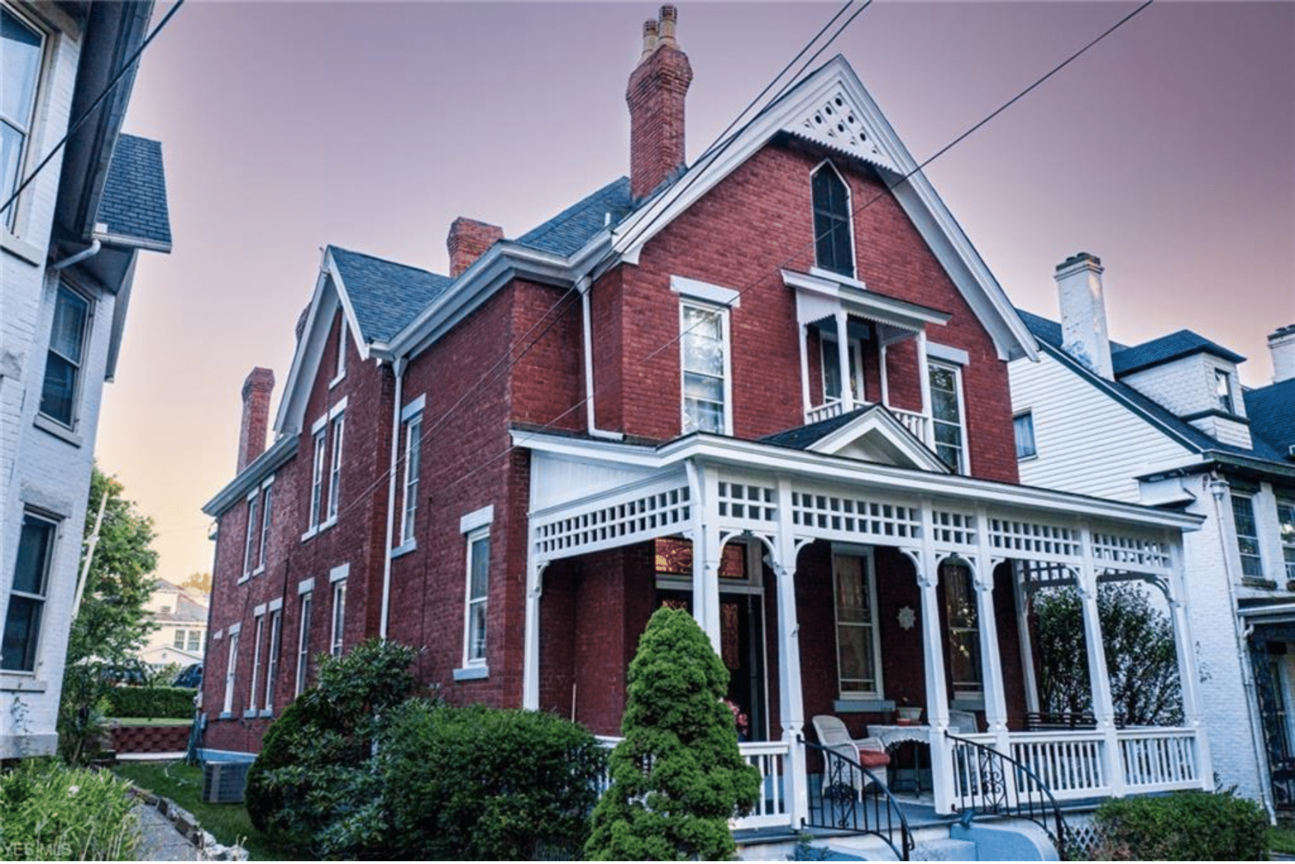 brick victorian home for sale