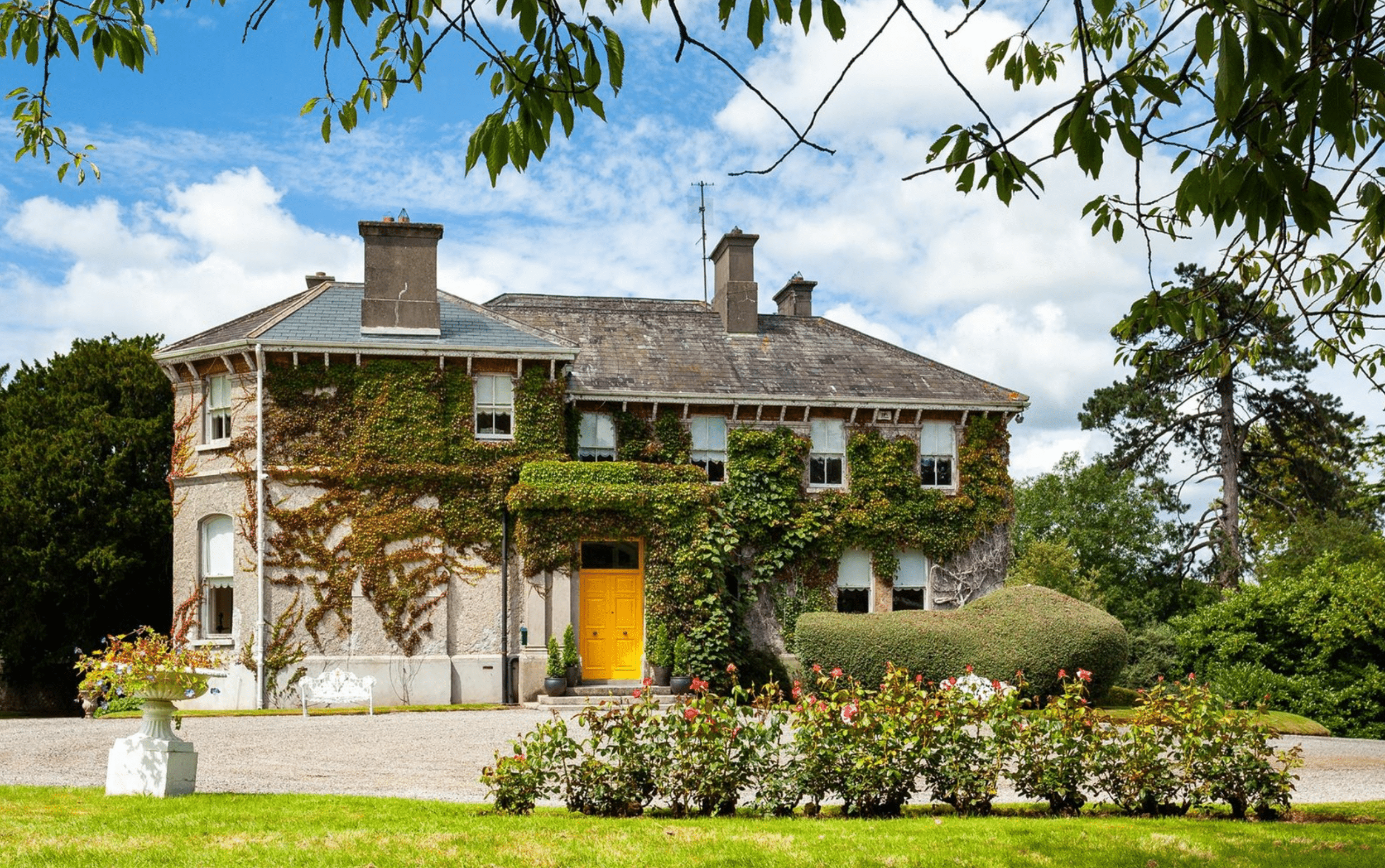 Virginia Creeper Clad House For Sale