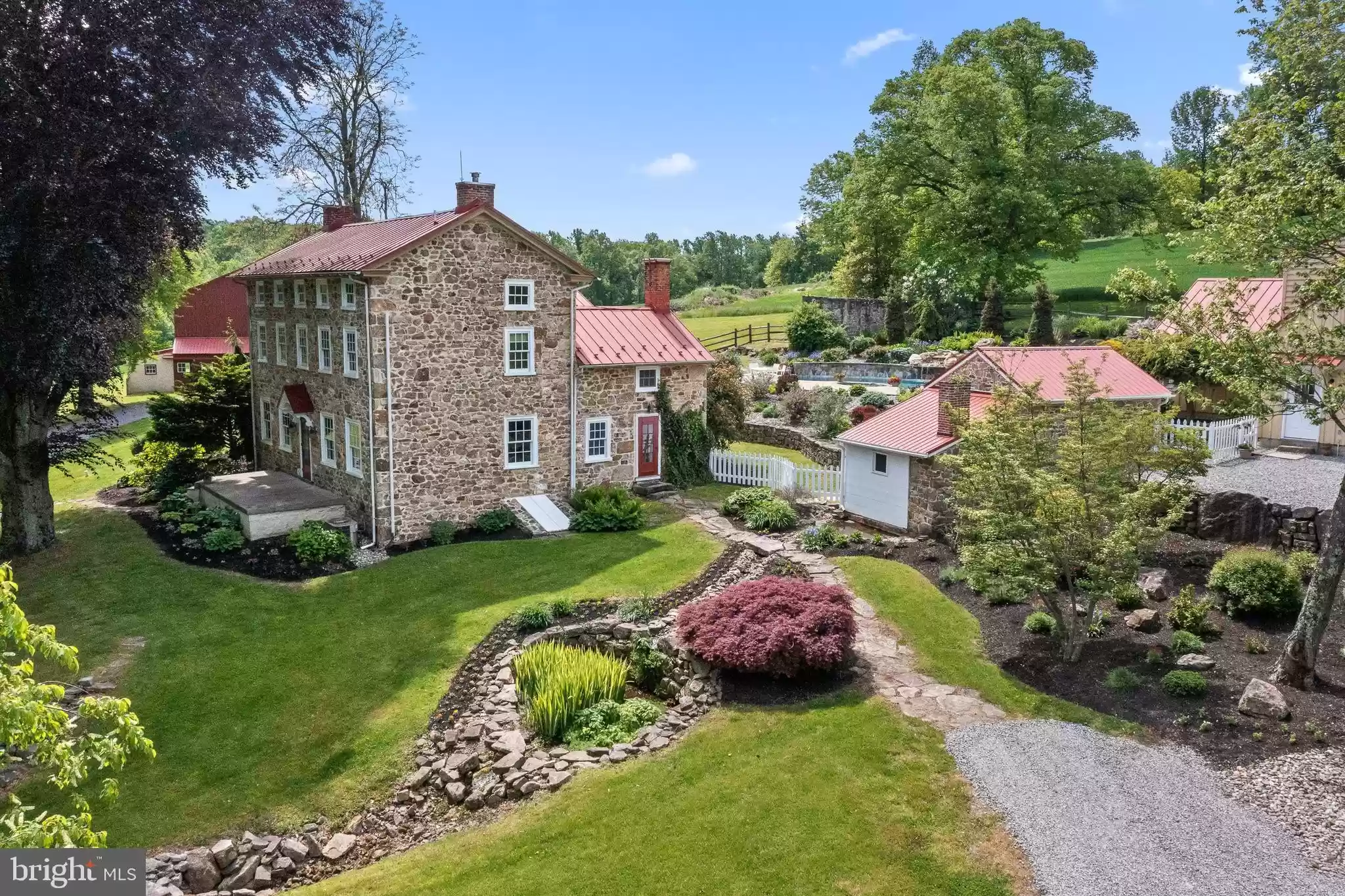 stone home for sale