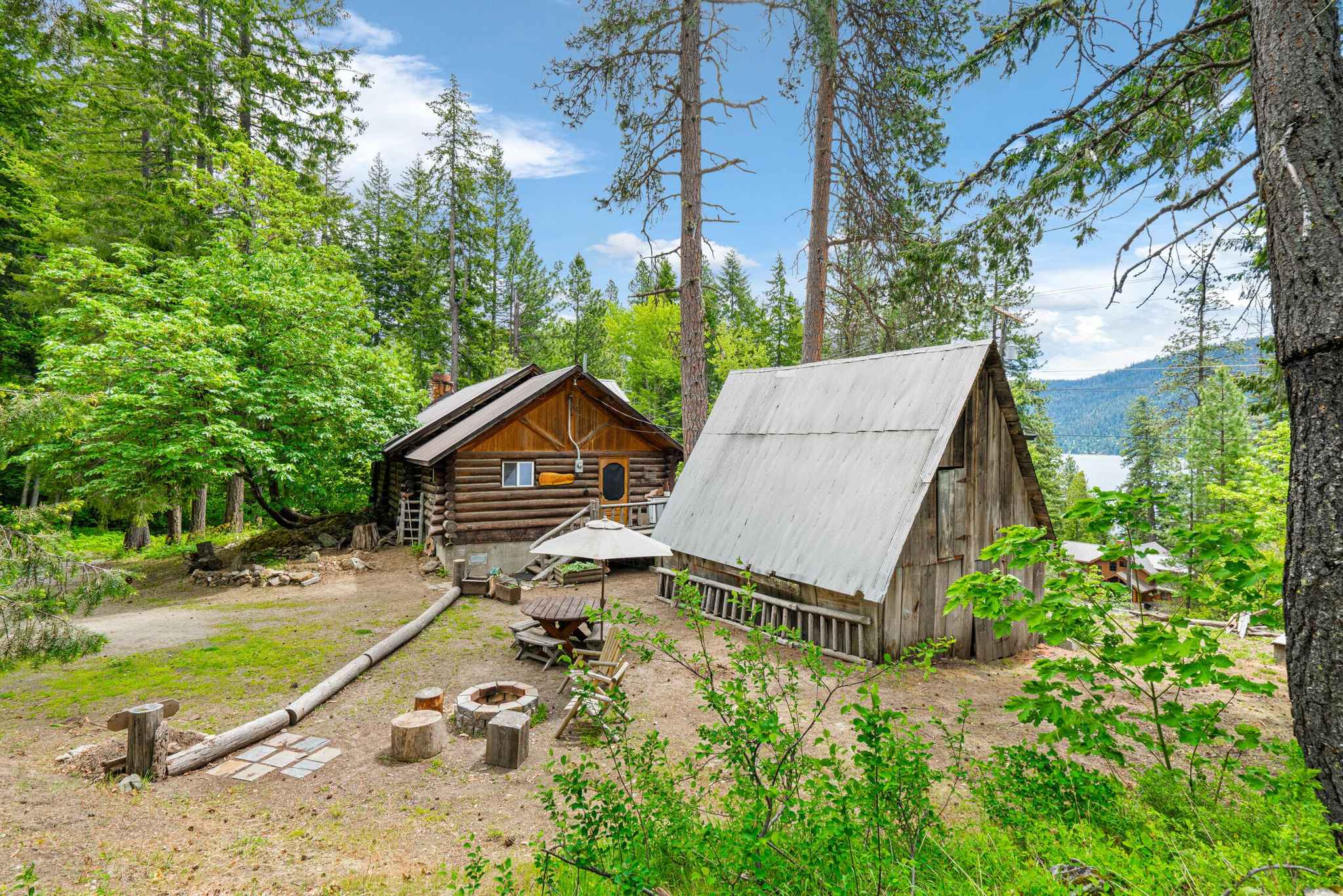 log cabin home for sale