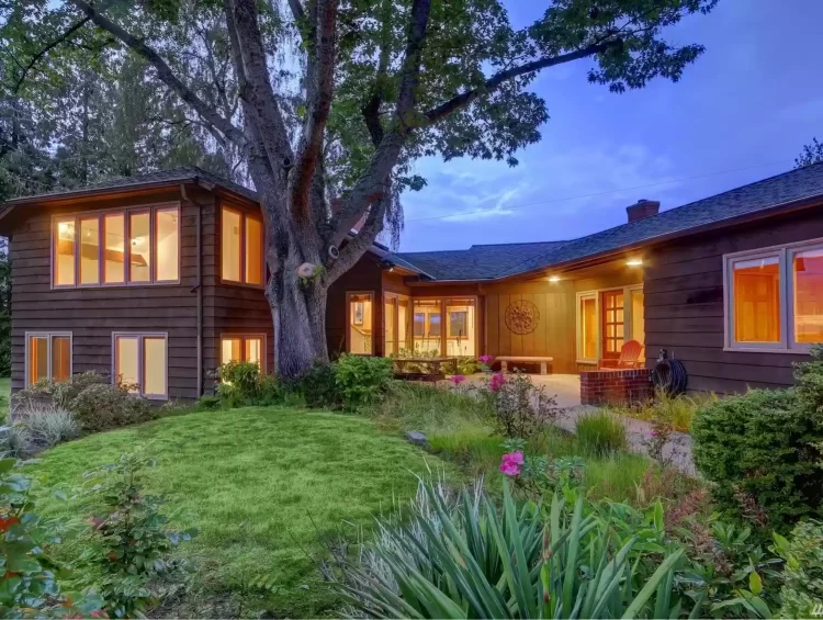 mid-century home