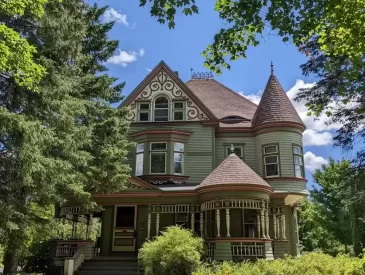Queen Anne victorian