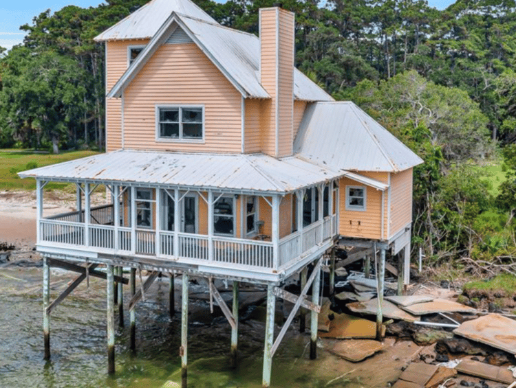 oceanfront home