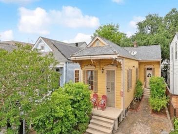 Louisiana shotgun style home