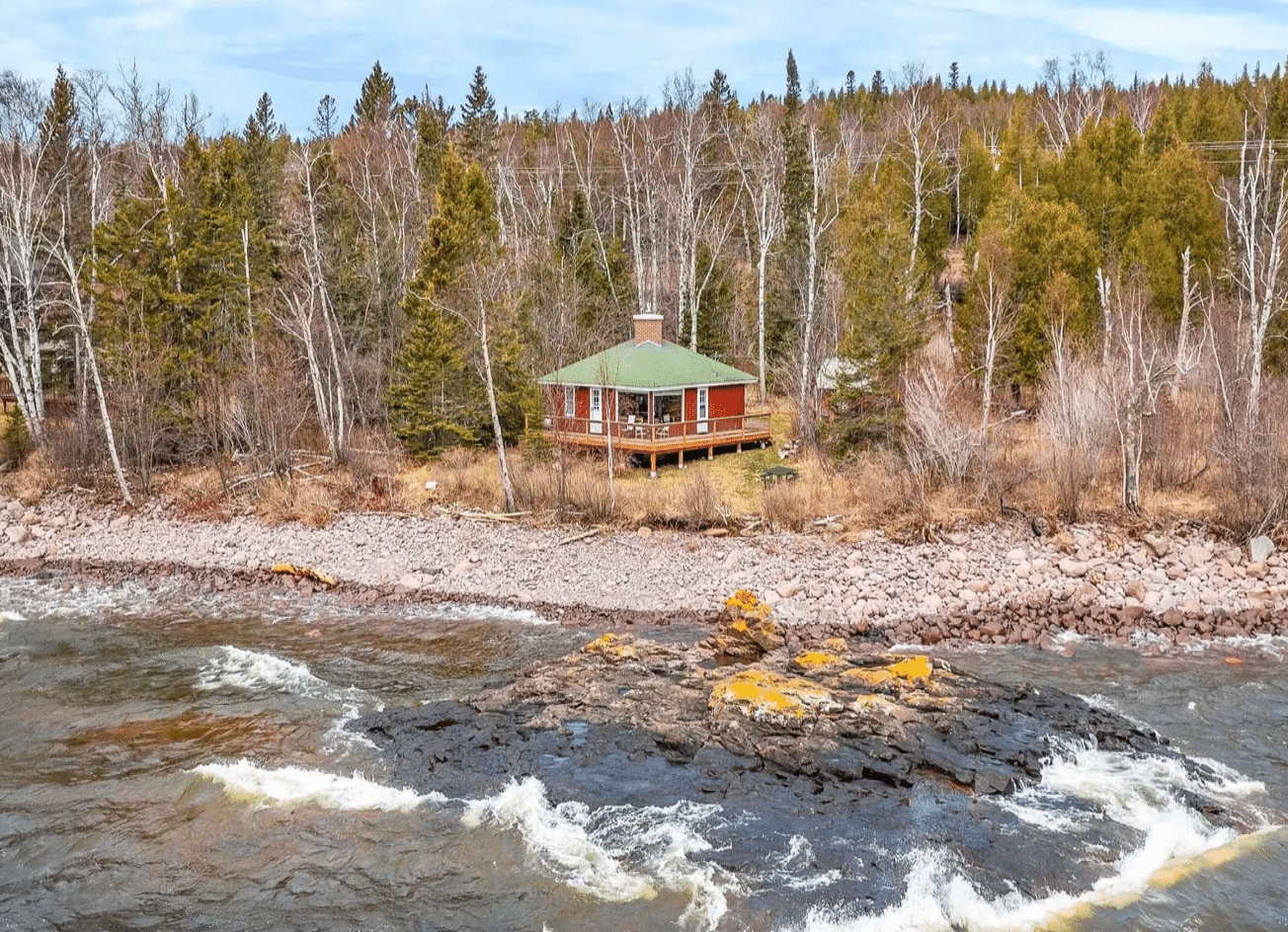 lakefront home
