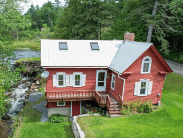 Vermont pond house
