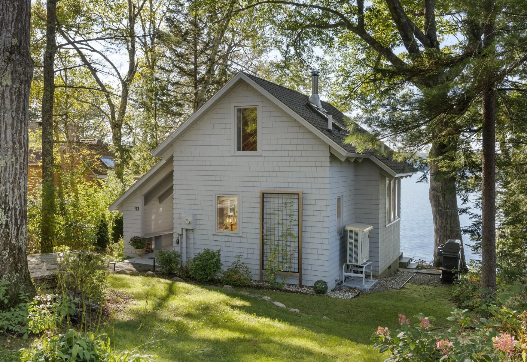 waterfront maine home