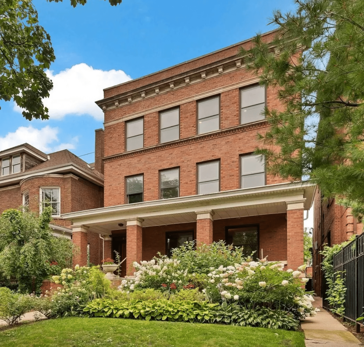 Chicago brick home