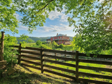 brick farmhouse for sale