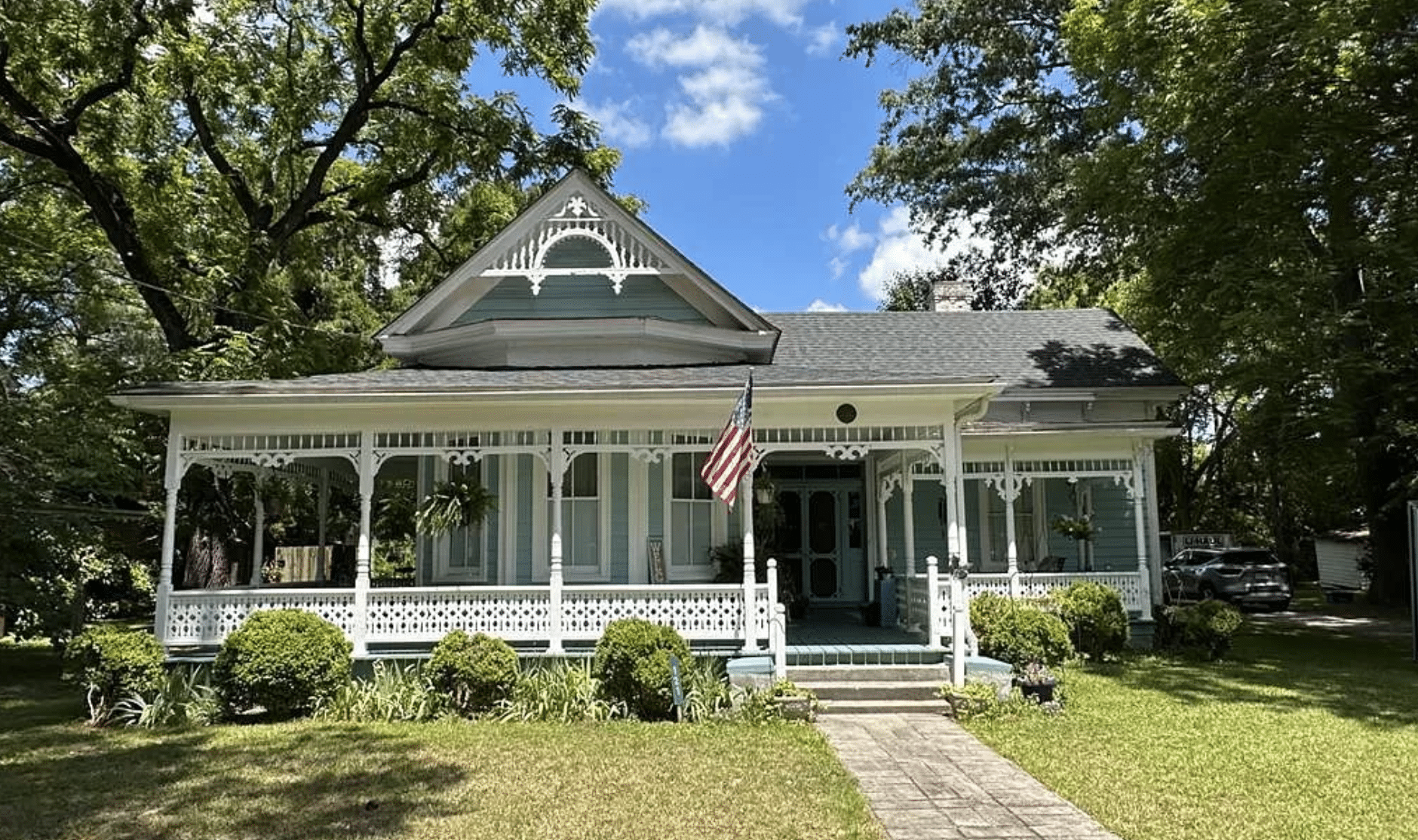 North Carolina gingerbread home