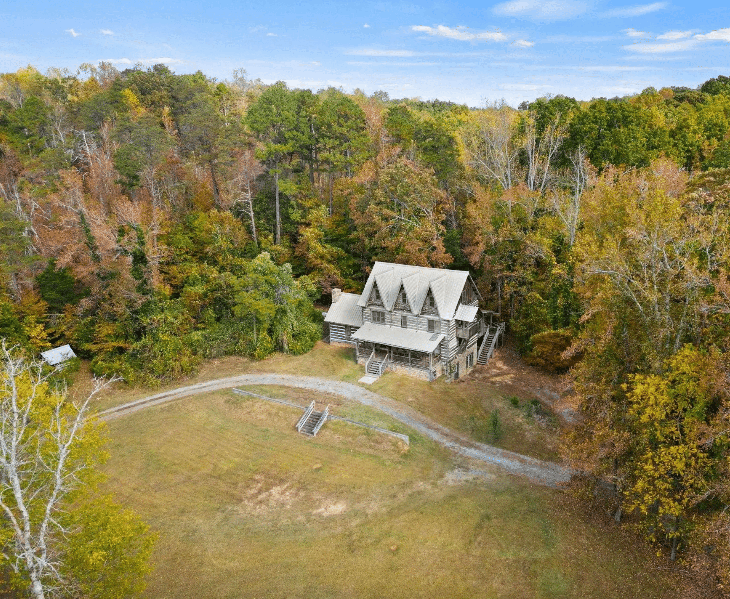 South Carolina log home