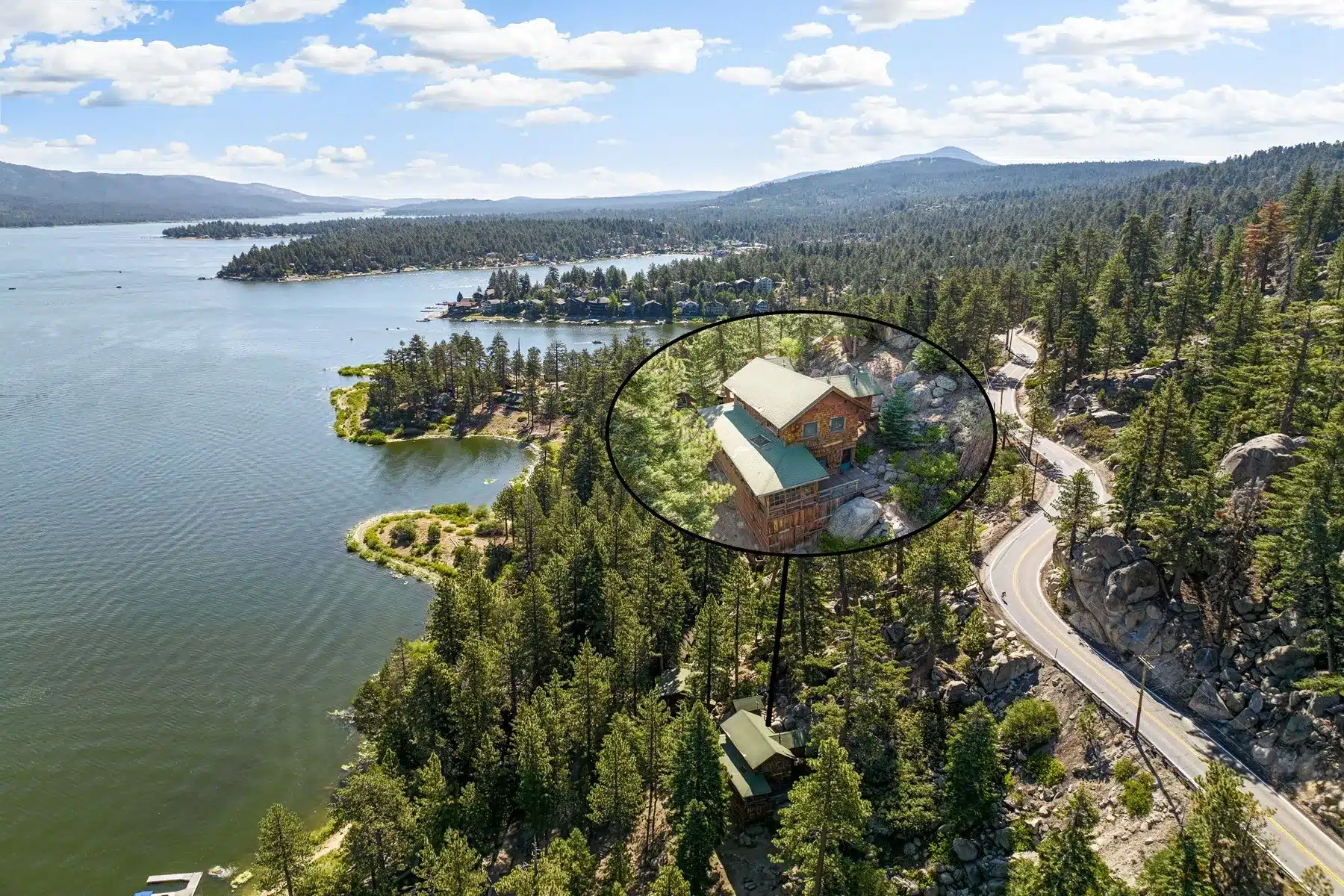 big bear lakeside cabin