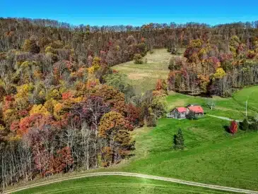 West Virginia log home