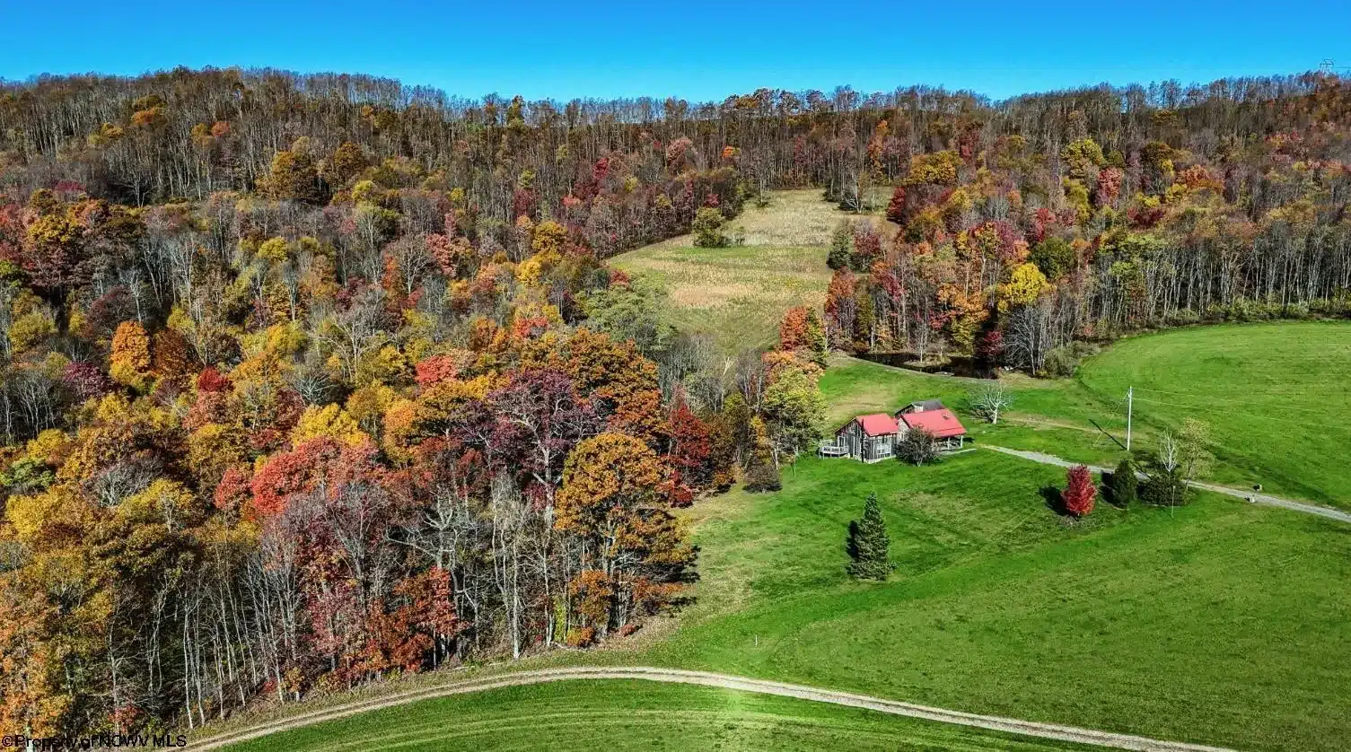 West Virginia log home
