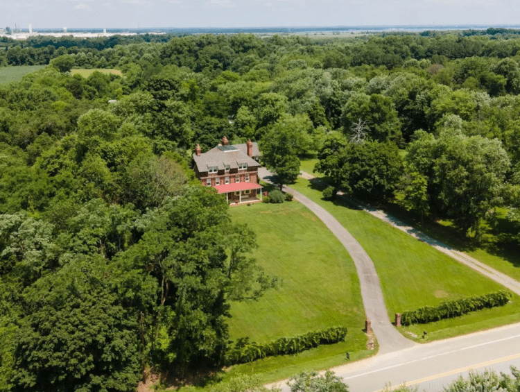 Delaware brick farmhouse