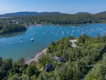 waterfront maine home