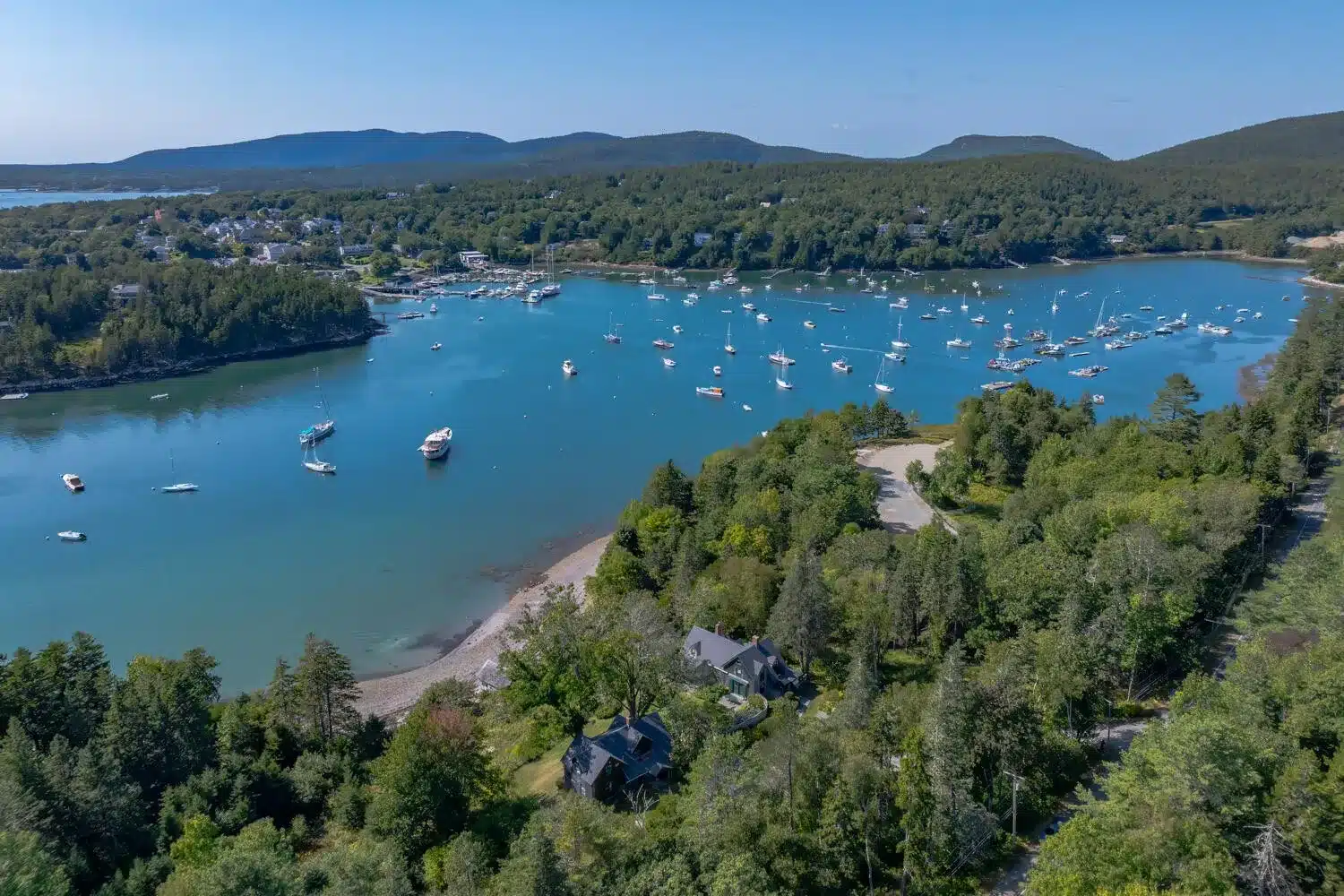 waterfront maine home