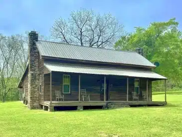 dog-trot camp house