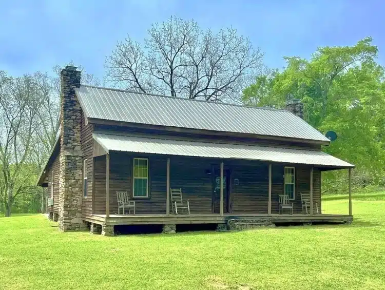 dog-trot camp house