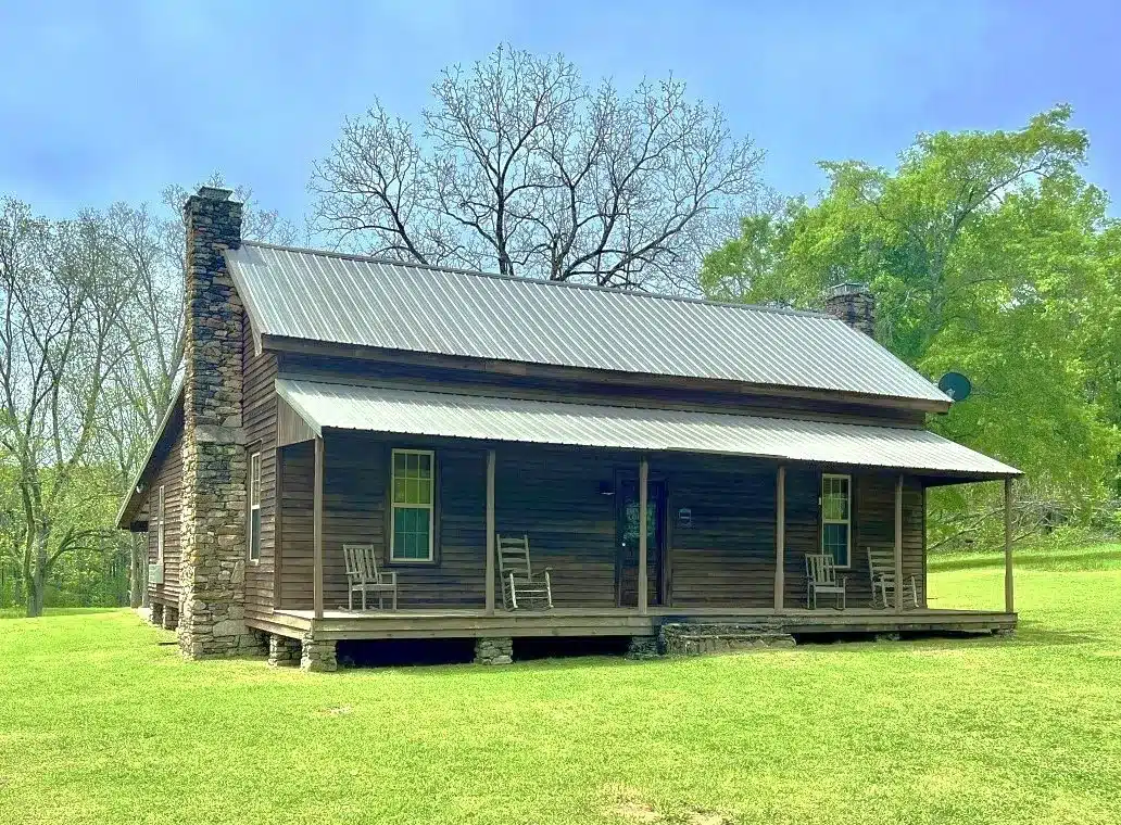 dog-trot camp house