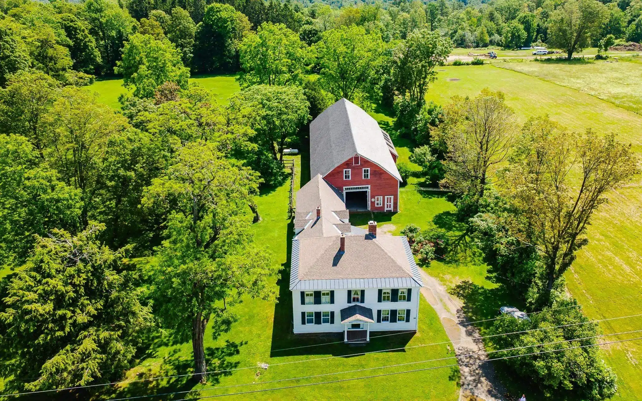 New Hampshire farmhouse