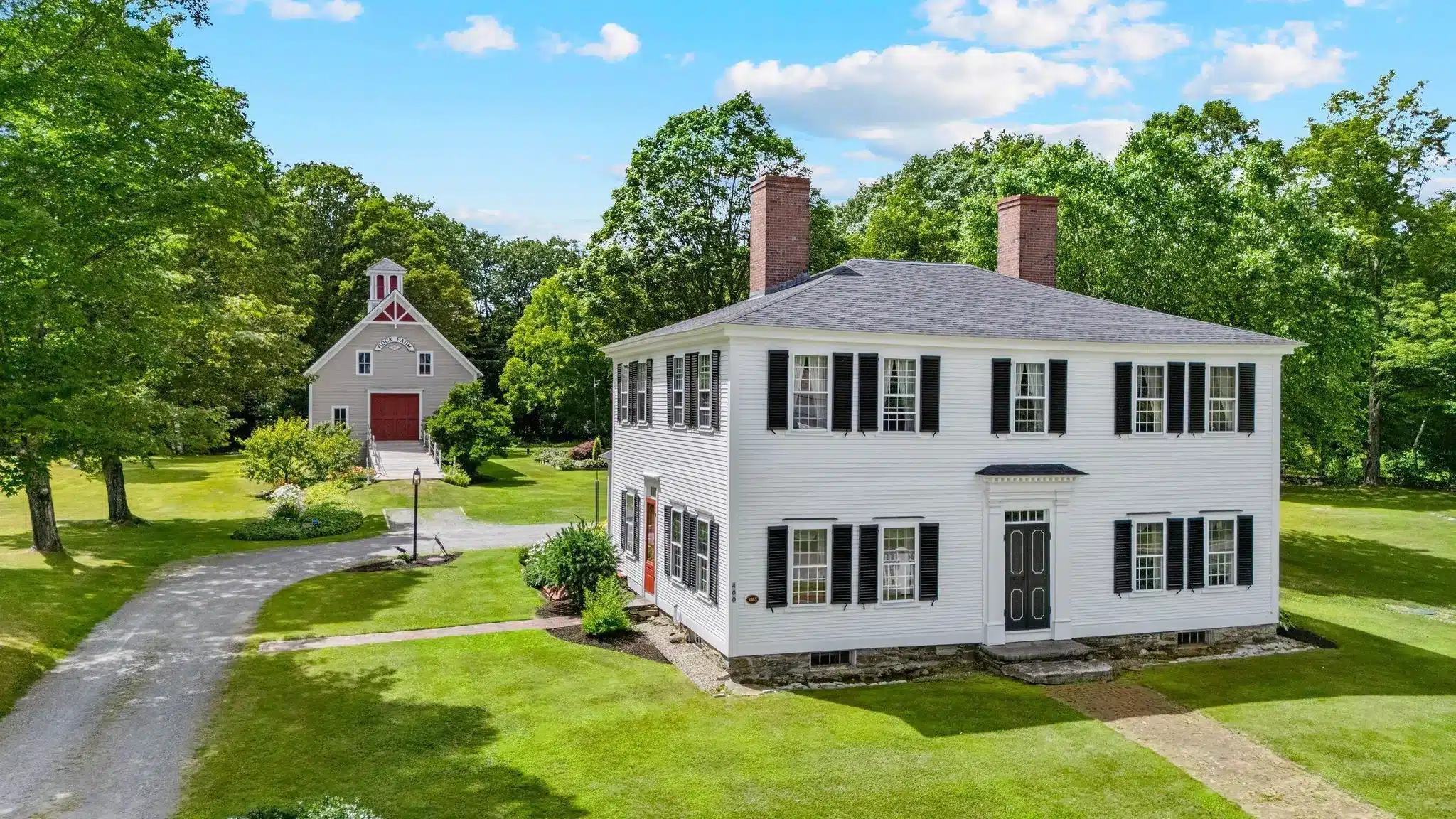 New Hampshire rock farm