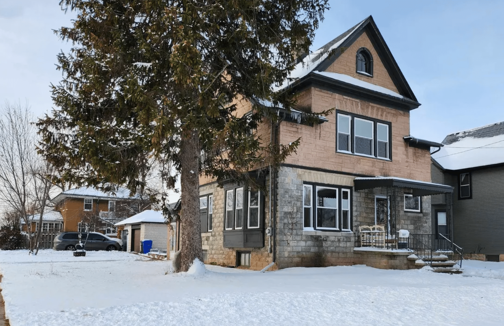 wisconsin masonry home