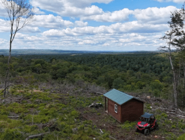 New York hunting cabin