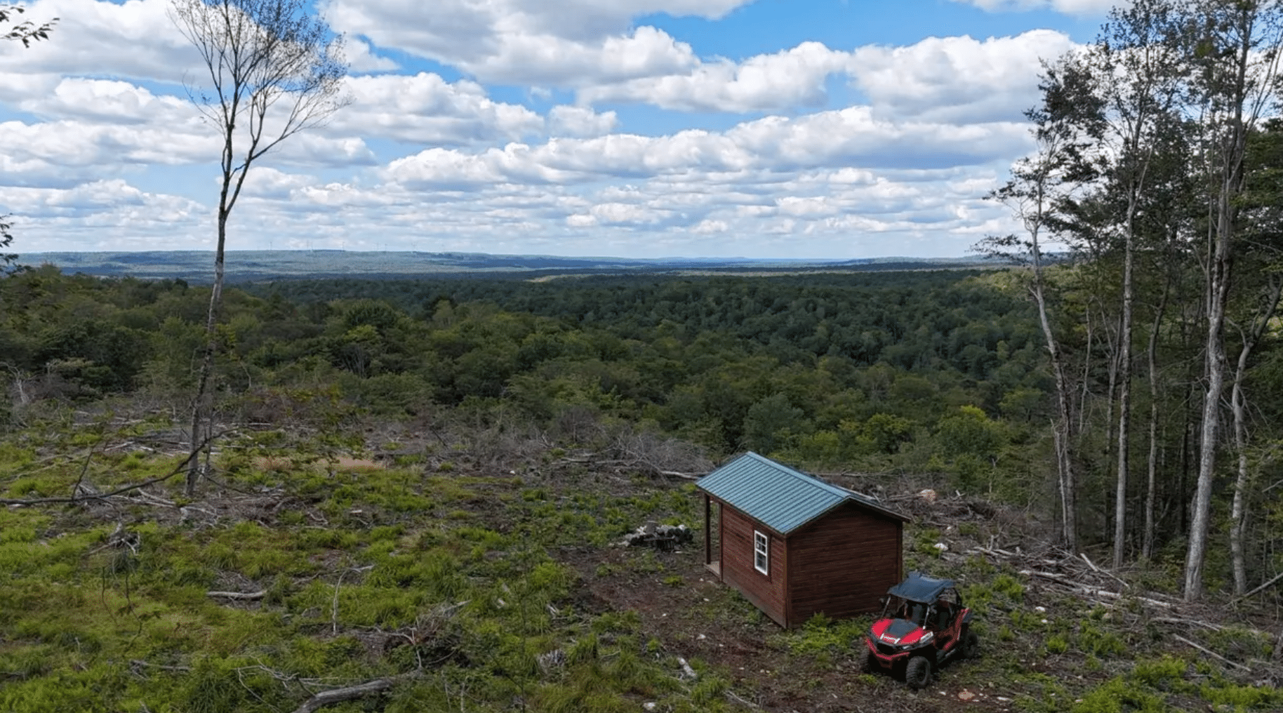 New York hunting cabin