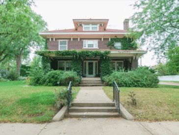 brick iowa home
