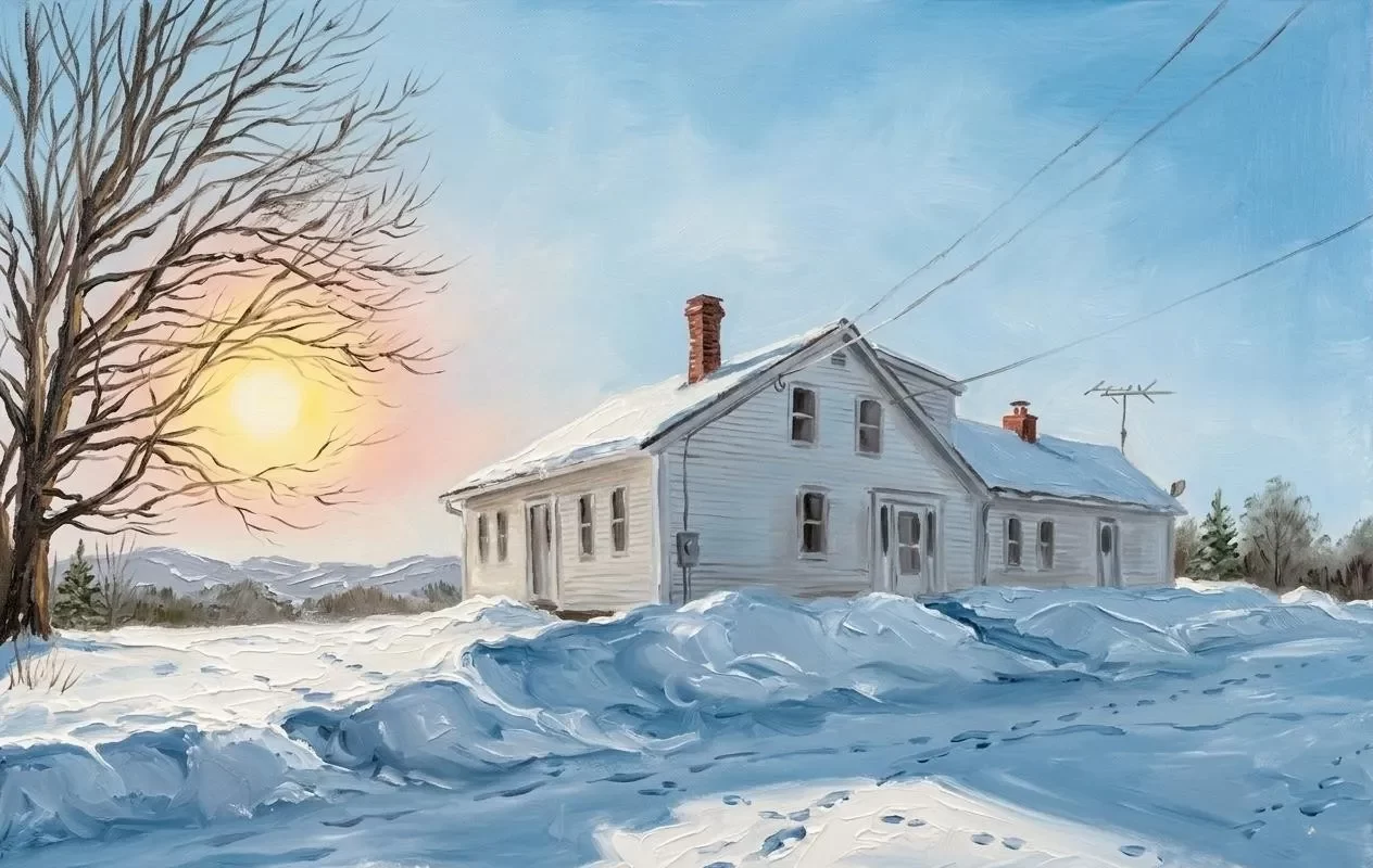 new hampshire colonial farmhouse