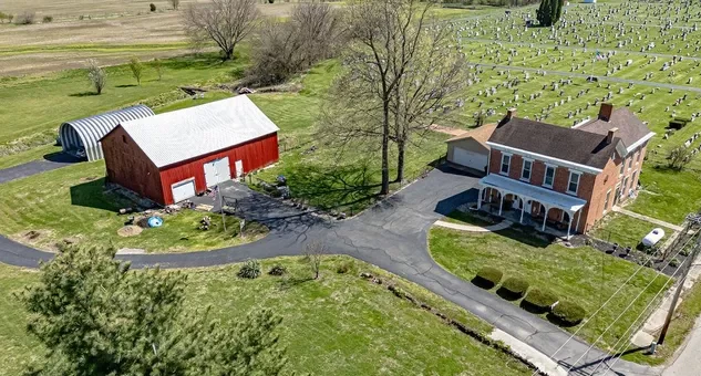 brick indiana farmhouse