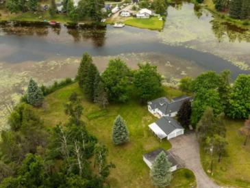 waterfront michigan home