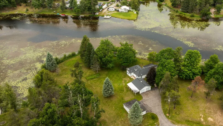 waterfront michigan home