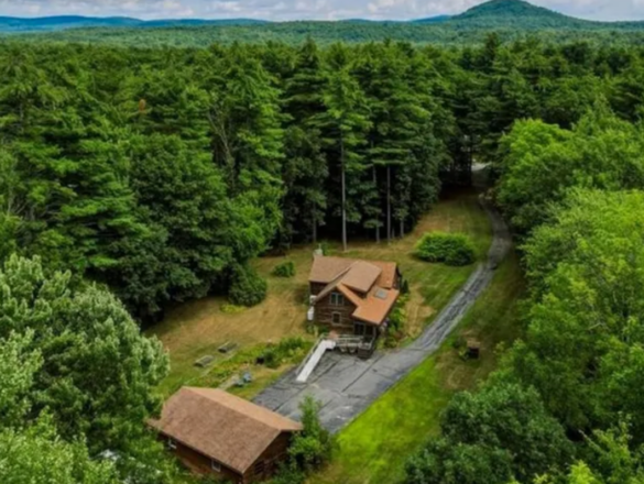 vermont log home