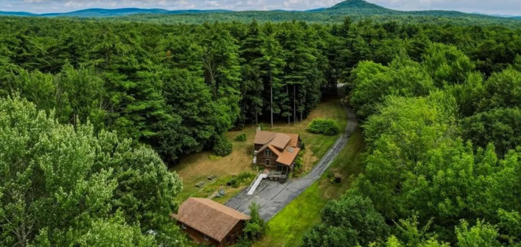 vermont log home