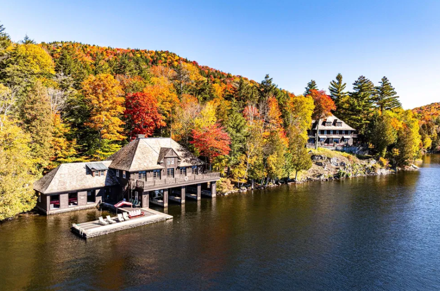lakefront new york mansion